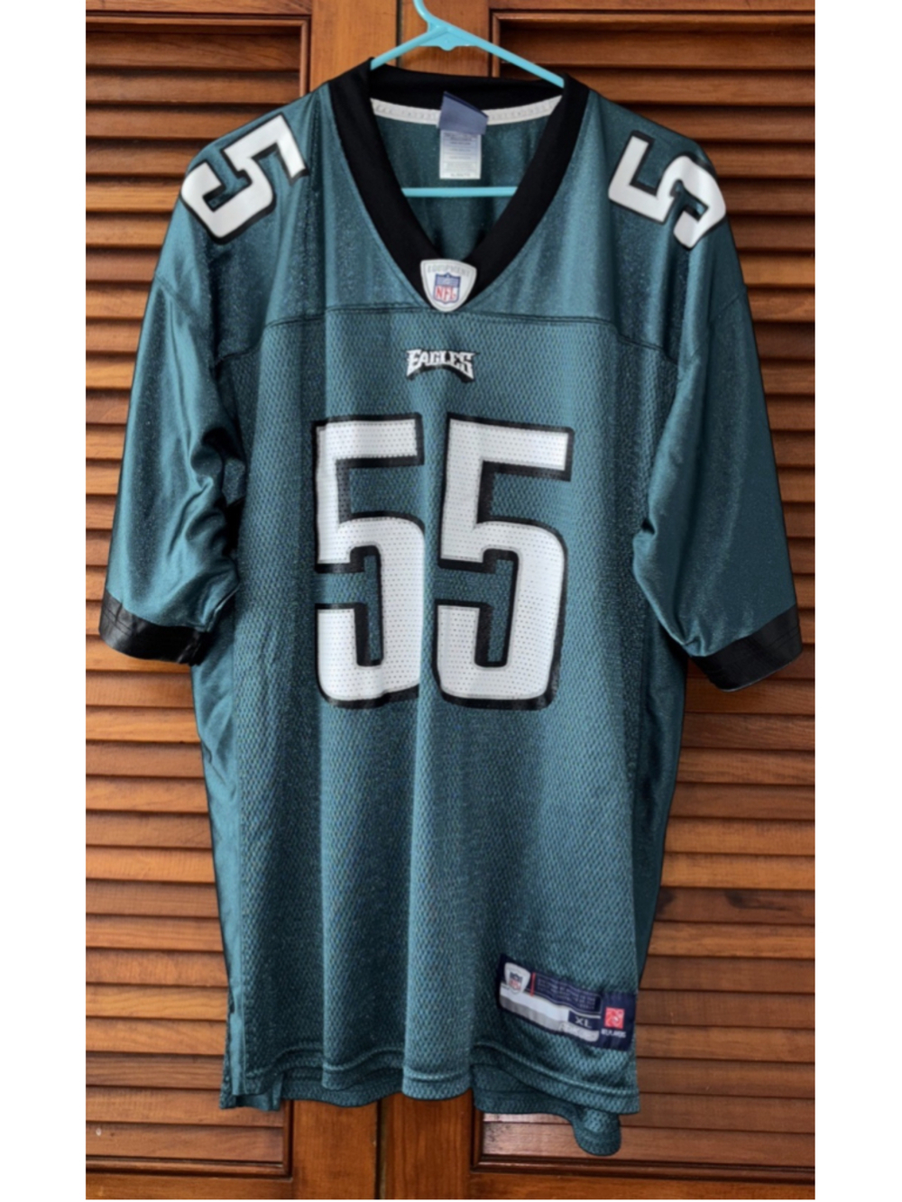 Stewart Bradley #55 Philadelphia Eagles NFL Reebok On Field Jersey Size XL